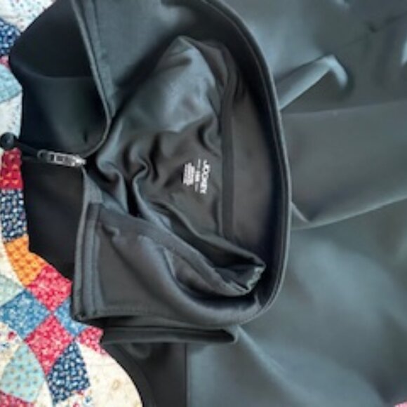 Black, Excellent condition Jockey Convertible Jacket-Vest size L - Picture 5 of 8